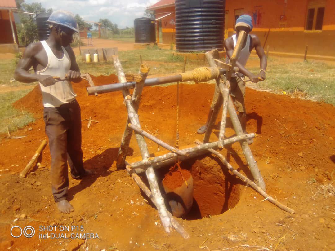 Water Well Being Built
